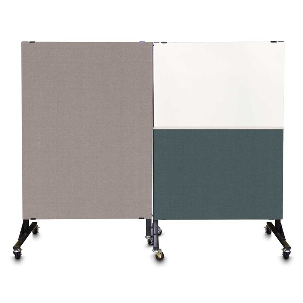 Sliding Door Indoor Enclosed Corkboard, 4